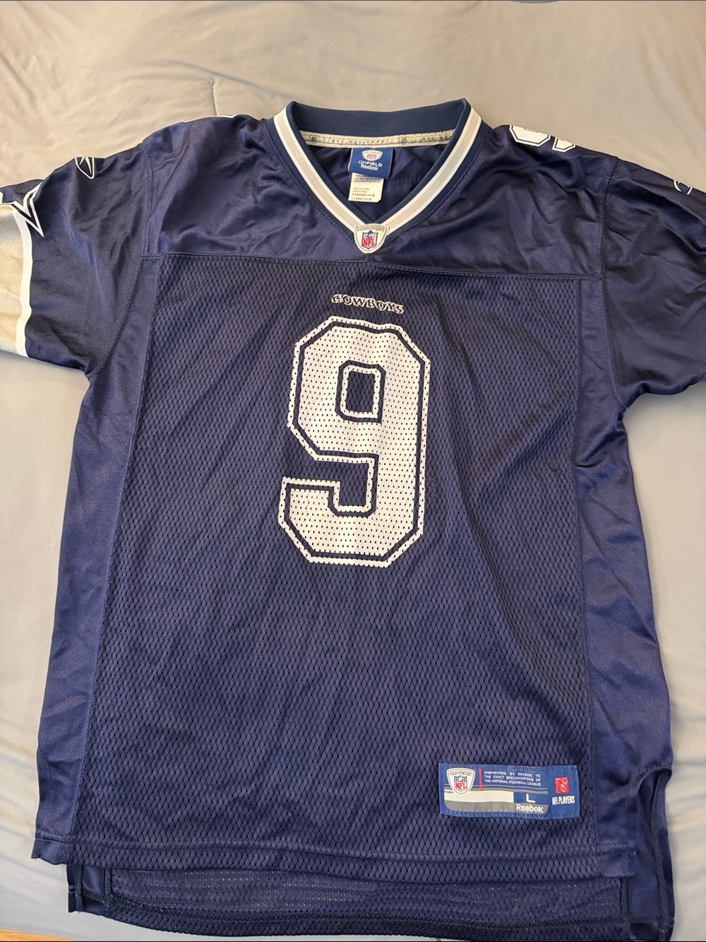 NFL Dallas Cowboys Navy Blue #9 Football Jersey